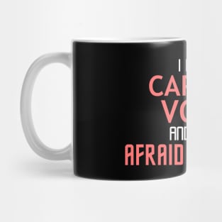 Captain Voice Cool Typography Job Design Mug